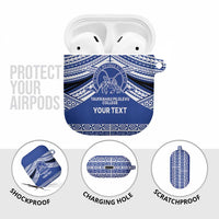 Personalised Tonga Taufa'ahau Pilolevu College AirPods Case Polynesian Ngatu Tribal LT9 - Polynesian Pride
