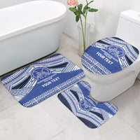 Personalised Tonga Taufa'ahau Pilolevu College Bathroom Set Polynesian Ngatu Tribal - Polynesian Pride