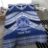 Personalised Tonga Taufa'ahau Pilolevu College Bedding Set Polynesian Ngatu Tribal