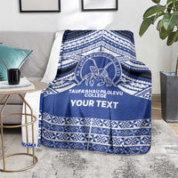 Personalised Tonga Taufa'ahau Pilolevu College Blanket Polynesian Ngatu Tribal LT9 - Polynesian Pride