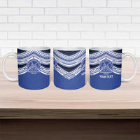 Personalised Tonga Taufa'ahau Pilolevu College Ceramic Mug Polynesian Ngatu Tribal LT9 - Polynesian Pride