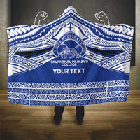 Personalised Tonga Taufa'ahau Pilolevu College Hooded Blanket Polynesian Ngatu Tribal LT9 - Polynesian Pride
