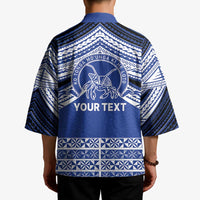 Personalised Tonga Taufa'ahau Pilolevu College Kimono Polynesian Ngatu Tribal LT9 - Polynesian Pride