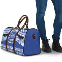 Personalised Tonga Taufa'ahau Pilolevu College Travel Bag Polynesian Ngatu Tribal - Polynesian Pride