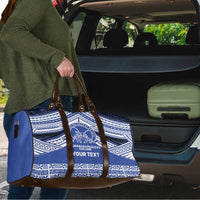 Personalised Tonga Taufa'ahau Pilolevu College Travel Bag Polynesian Ngatu Tribal - Polynesian Pride