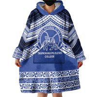 Personalised Tonga Taufa'ahau Pilolevu College Wearable Blanket Hoodie Polynesian Ngatu Tribal