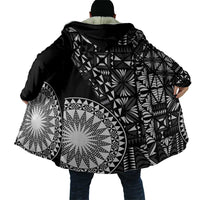 Black Tongan Ngatu Fonulei Pattern Cloak LT9 - Polynesian Pride