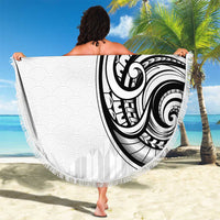 Hawaii and Japanese Culture Personalised Beach Blanket With Polynesian Tribal Tattoo Style LT9 - Polynesian Pride