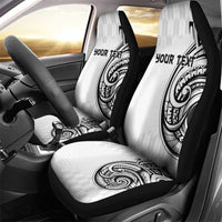 Hawaii and Japanese Culture Personalised Car Seat Cover With Polynesian Tribal Tattoo Style