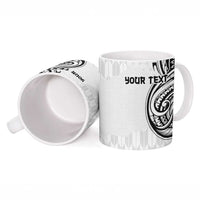 Hawaii and Japanese Culture Personalised Ceramic Mug With Polynesian Tribal Tattoo Style LT9 - Polynesian Pride