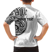 Hawaii and Japanese Culture Personalised Hawaiian Shirt With Polynesian Tribal Tattoo Style LT9 - Polynesian Pride