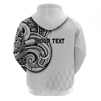 Hawaii and Japanese Culture Personalised Hoodie With Polynesian Tribal Tattoo Style