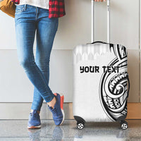 Hawaii and Japanese Culture Personalised Luggage Cover With Polynesian Tribal Tattoo Style