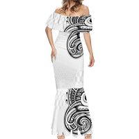 Hawaii and Japanese Culture Personalised Mermaid Dress With Polynesian Tribal Tattoo Style
