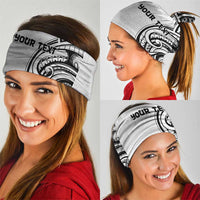 Hawaii and Japanese Culture Personalised Neck Gaiter With Polynesian Tribal Tattoo Style - Polynesian Pride