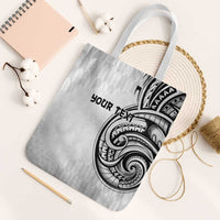 Hawaii and Japanese Culture Personalised Tote Bag With Polynesian Tribal Tattoo Style - Polynesian Pride