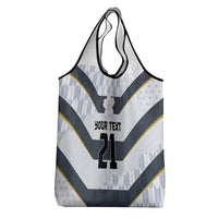 Japan Pacific Rugby 2022-23 Custom Grocery Bag Black Sakura Japanese Wave Pattern LT9 - Polynesian Pride