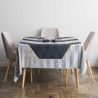 Japan Pacific Rugby 2022-23 Custom Tablecloth Black Sakura Japanese Wave Pattern LT9 - Polynesian Pride