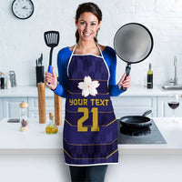 Japan Pacific Rugby 2022-23 Custom Apron Blue Sakura Japanese Wave Pattern LT9 - Polynesian Pride