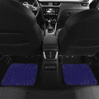 Japan Pacific Rugby 2022-23 Custom Car Mats Blue Sakura Japanese Wave Pattern LT9 Set 2pcs - Back Blue - Polynesian Pride