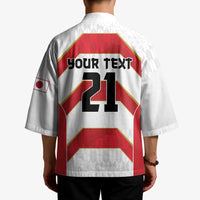 Japan Pacific Rugby 2022-23 Custom Kimono Red Sakura Japanese Wave Pattern LT9 - Polynesian Pride