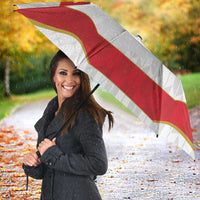 Japan Pacific Rugby 2022-23 Custom Umbrella Red Sakura Japanese Wave Pattern LT9 - Polynesian Pride
