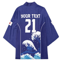 Japan Pacific Rugby Custom Kimono Go Sakura Japanese Wave Pattern LT9 - Polynesian Pride