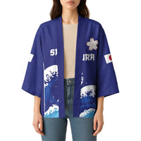 Japan Pacific Rugby Custom Kimono Go Sakura Japanese Wave Pattern LT9 - Polynesian Pride