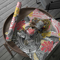 Japanese Samurai Warrior Wrapping Paper Colorful Polynesian Tattoo Style LT9 - Polynesian Pride
