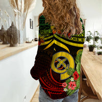 Vanuatu Islands Women Casual Shirt Proud To Be A Ni-Van LT9 - Polynesian Pride