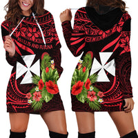 Wallis and Futuna Hoodie Dress Happy Territory Day LT9 - Polynesian Pride
