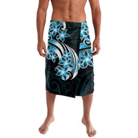 Plumeria Tribal Tattoo Lavalava Blue Polynesian Pattern LT9 Blue - Polynesian Pride