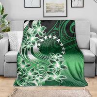 Cook Islands Tattoo Blanket Plumeria Polynesian Pattern LT9 - Polynesian Pride