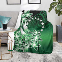 Cook Islands Tattoo Blanket Plumeria Polynesian Pattern LT9 - Polynesian Pride