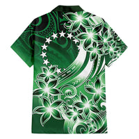 Cook Islands Tattoo Family Matching Summer Maxi Dress and Hawaiian Shirt Plumeria Polynesian Pattern