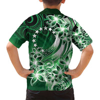 Cook Islands Tattoo Family Matching Tank Maxi Dress and Hawaiian Shirt Plumeria Polynesian Pattern LT9 - Polynesian Pride