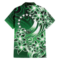 Cook Islands Tattoo Hawaiian Shirt Plumeria Polynesian Pattern