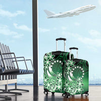 Cook Islands Tattoo Luggage Cover Plumeria Polynesian Pattern LT9 - Polynesian Pride
