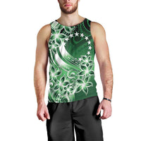 Cook Islands Tattoo Men Tank Top Plumeria Polynesian Pattern LT9 - Polynesian Pride