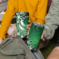 Cook Islands Tattoo Tumbler Cup Plumeria Polynesian Pattern LT9 - Polynesian Pride