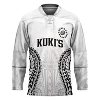 World Rugby Cook Islands Hockey Jersey Kukis Make History LT9 Unisex White - Polynesian Pride