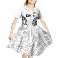 World Rugby Cook Islands Kid Short Sleeve Dress Kukis Make History LT9 - Polynesian Pride