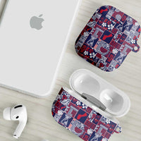 Guam Felis Pasgua AirPods Case Pacific Patchwork Xmas Vibes LT9 - Polynesian Pride