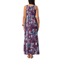 Guam Felis Pasgua Family Matching Tank Maxi Dress and Hawaiian Shirt Pacific Patchwork Xmas Vibes LT9 - Polynesian Pride