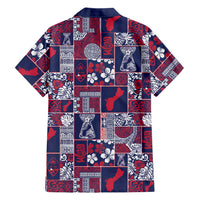 Guam Felis Pasgua Hawaiian Shirt Pacific Patchwork Xmas Vibes LT9 - Polynesian Pride