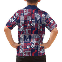 Guam Felis Pasgua Hawaiian Shirt Pacific Patchwork Xmas Vibes LT9 - Polynesian Pride