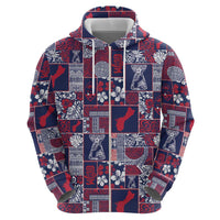 Guam Felis Pasgua Hoodie Pacific Patchwork Xmas Vibes - Polynesian Pride