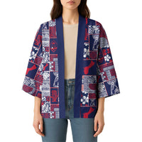 Guam Felis Pasgua Kimono Pacific Patchwork Xmas Vibes - Polynesian Pride