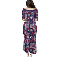 Guam Felis Pasgua Puletasi Pacific Patchwork Xmas Vibes LT9 - Polynesian Pride