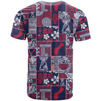 Guam Felis Pasgua T Shirt Pacific Patchwork Xmas Vibes LT9 - Polynesian Pride
